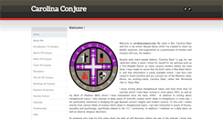 Desktop Screenshot of carolinaconjure.com